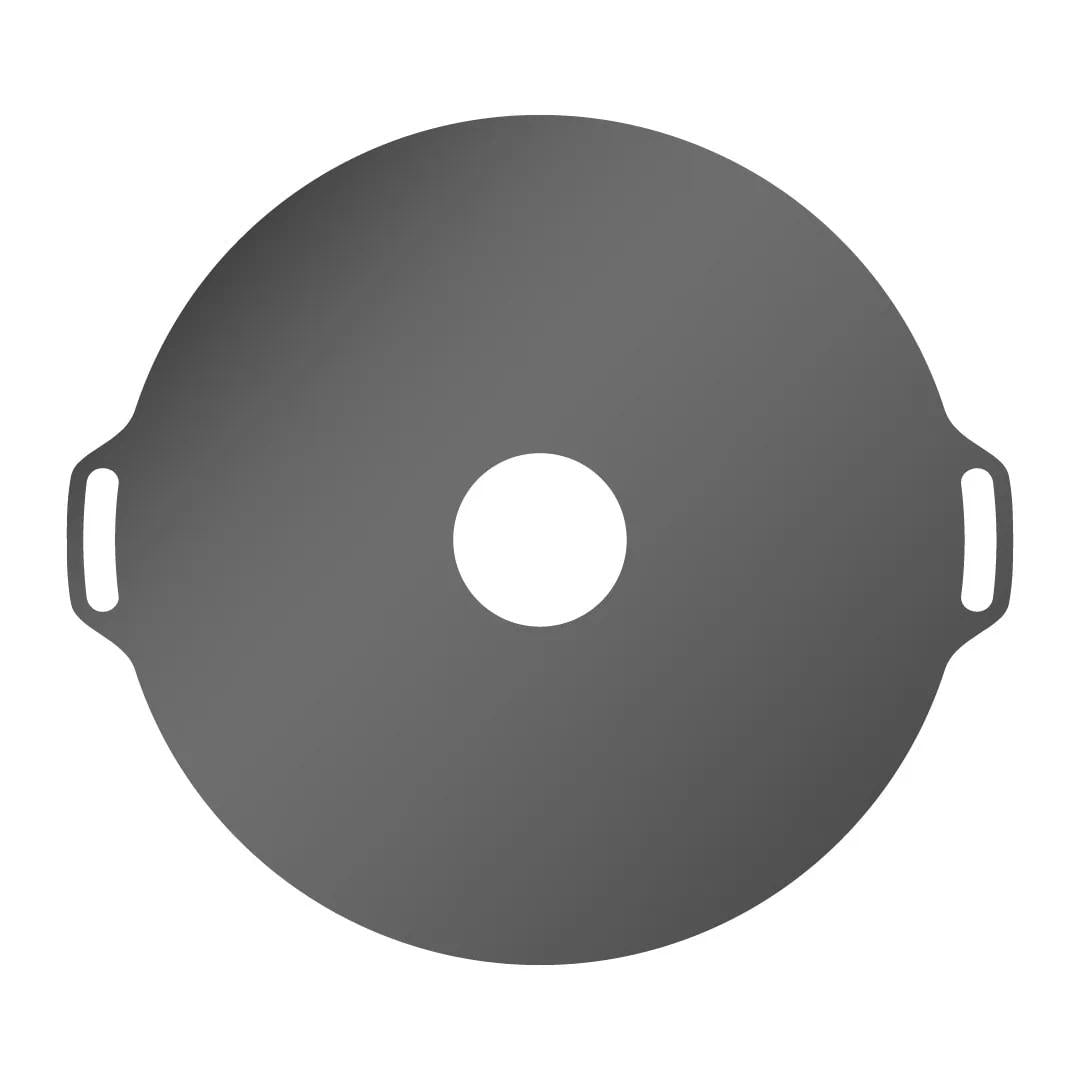 Feuerplatte mit Aussengriffen