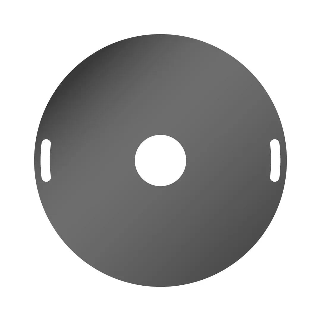 Feuerplatte mit Innengriffen