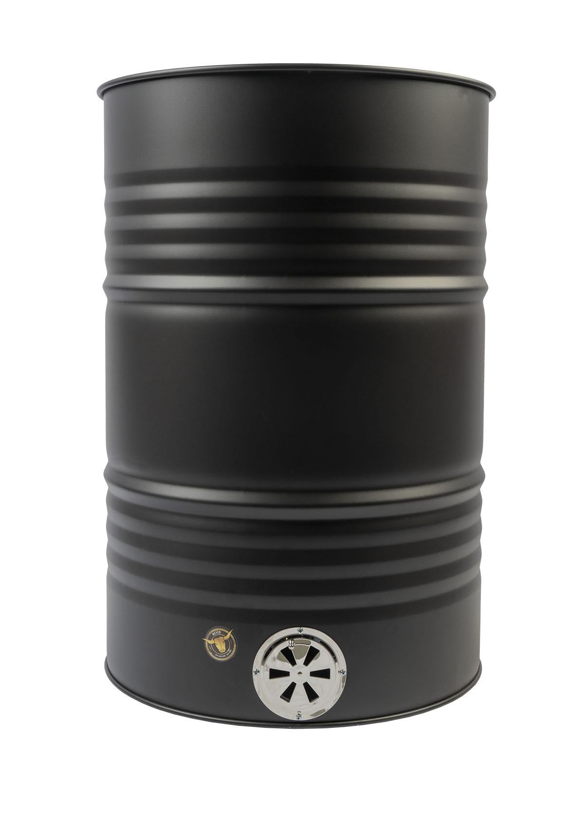 Feuertonne mit Lüftungsregulierung aus Edelstahl