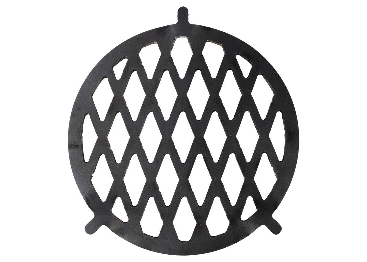Grilleinsatz "Raute"  Ø 20cm für Feuerplatte