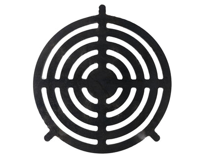 Grilleinsatz "Zielscheibe"  Ø 20cm für Feuerplatte (mit Halterung)