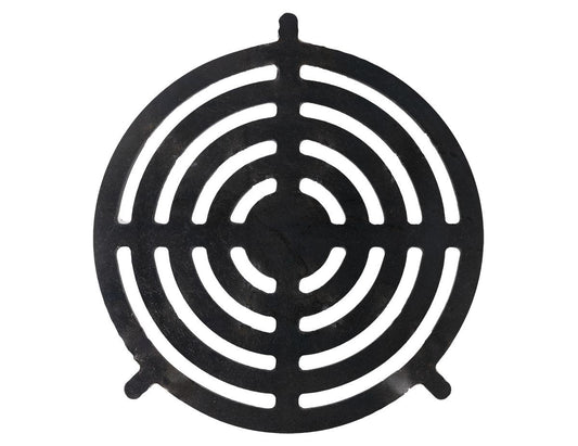 Grilleinsatz "Zielscheibe"  Ø 20cm für Feuerplatte (mit Halterung)