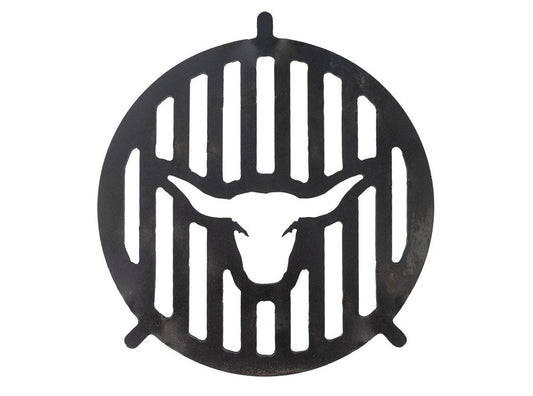 Grilleinsatz "Stier"  Ø 20cm für Feuerplatte