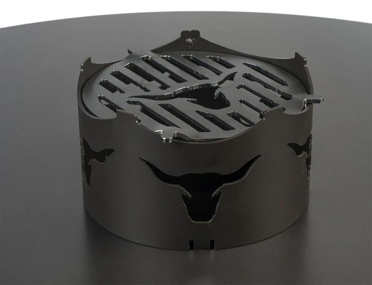 Wok-Aufsatz "Stier" Ø 20cm für Feuerplatte